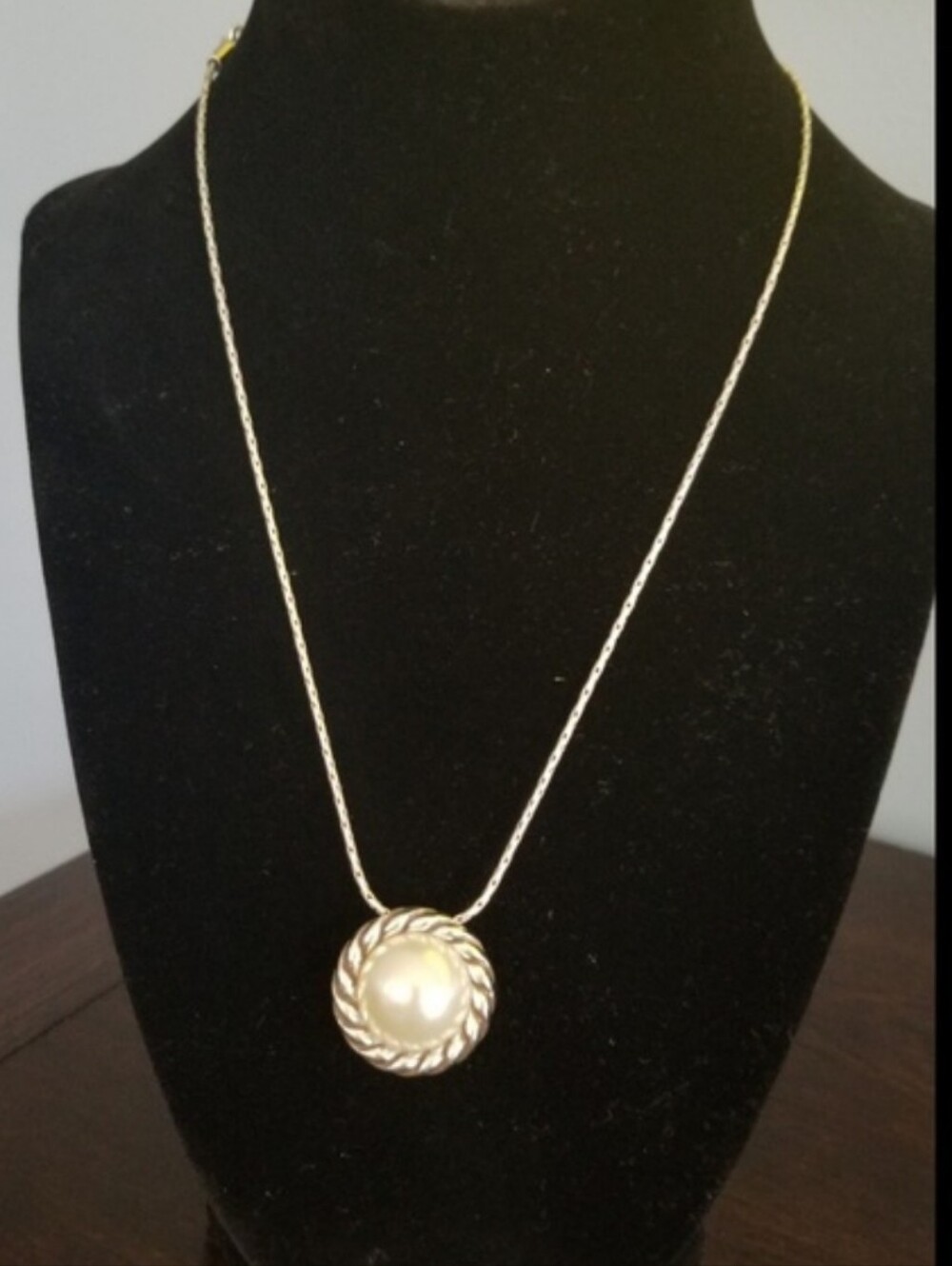 Brighton Pearl Magic Necklace Rhinestone  Pendant - Picture 6 of 6